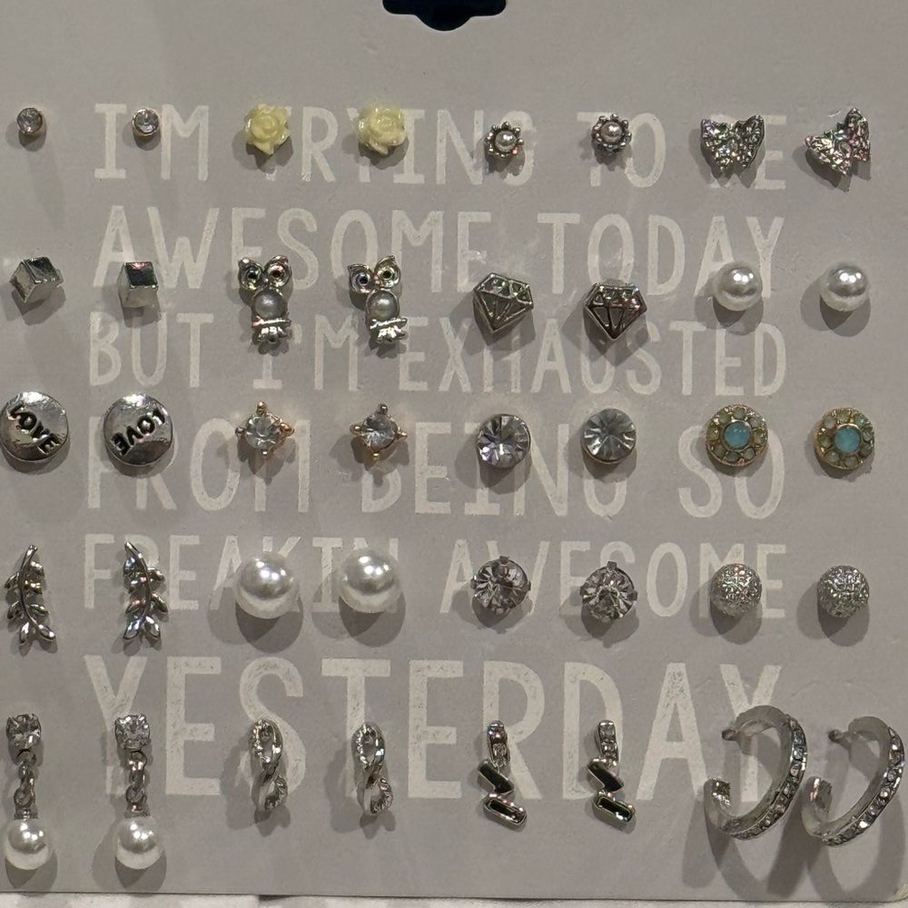 Elegant Silver and Pearl Earring Collection